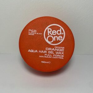Red one ORANGE aqua hair gel wax
