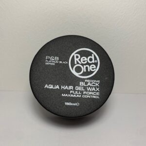 Red one BLACK aqua hair gel wax 150 ml