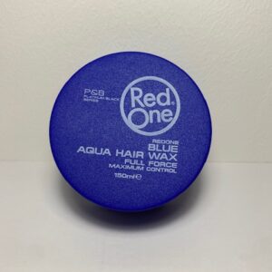 Red one BLUE aqua hair wax 150ml